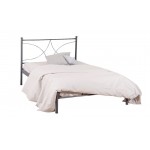 Natalia Semidouble Metal Bed 129x209xH100cm with color options