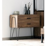 Charmy Two-door Metal Dressing Table 90x40x76cm
