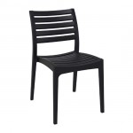 Ares BLACK Chair PP 48x58x82cm 20.0335