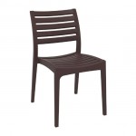 Ares BROWN Chair PP 48x58x82cm 20.0337