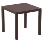 Ares table brown PP 80x80x75cm 20.0520