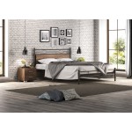 Ariadni Double Metal Bed 159x209xH100cm with color options