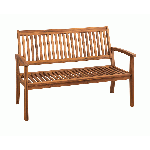 Wooden Bench 119x58x88cm light acacia BNCH-VAL2/AC