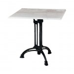 EKO Table 3-Leged 70x70 Marble