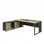 PROJECT Desk 160x160cm Sonoma/Grey