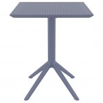 Sky folding table dark grey PP 60x60x74cm 20.0282