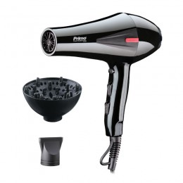 PRIMO Hair Dryer PRHD-40235 2200W AC With ionization and cold air function Black 400235