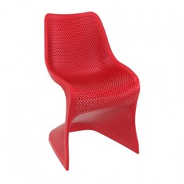 BLOOM RED CHAIR PP 50x58x85cm 20.0029