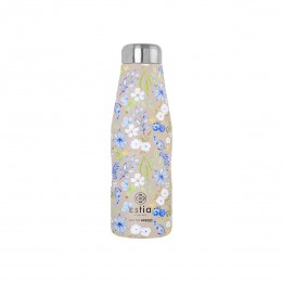 INSULATED BOTTLE TRAVEL FLASK SAVE THE AEGEAN 500ml SYMPHONY TAUPE 01-16678