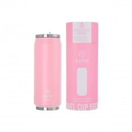 INSULATED TRAVEL CUP SAVE THE AEGEAN 500ml BLOSSOM ROSE 01-10317