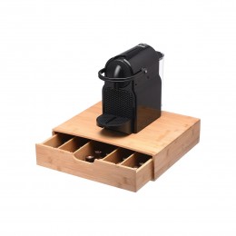 COFFEE CAPSULE DRAWER CASE ΒΑΜΒΟΟ ESSENTIALS WITH 5 ADJUSTABLE POSITIONS 01-19860