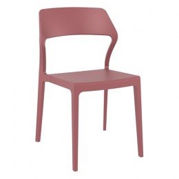 Snow marsala chair PP 52x56x83cm 20.0152