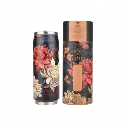 INSULATED TRAVEL CUP SAVE THE AEGEAN 500ml MIDNIGHT BLOSSOM 01-22686
