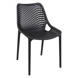Air Black Chair PP 50x60x82cm 20.0323