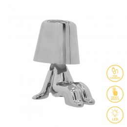 Table lamp Radiance pakoworld LED silver D15x17cm