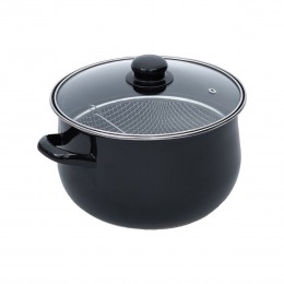 ENAMEL FRYER PAN 24cm 01-9694