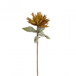 TERACCOTA 2 ARTIFICIAL FLOWER OLIVE GREEN/BROWN H8
