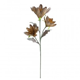 TORTH ARTIFICIAL FLOWER YELLOW/BROWN H100cm