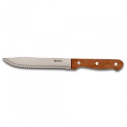 NAVA Knife stainless steel Butcher "Terrestrial" with wooden handle 30cm