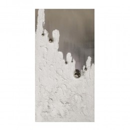 SILVER DROPS 2 DECO PAINTING CANVAS GREY WHITE SIL