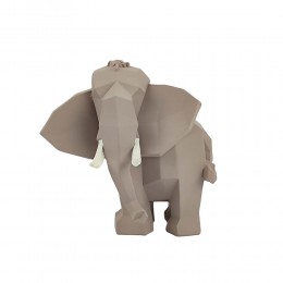 ZOO DECO ELEPHANT POLYRESIN BEIGE 16,5x11xH16,5cm 