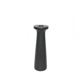 MINIMAL CANDLE HOLDER WOOD BLACK D6,5xH20,5cm IN