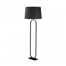 ARCH LAMP FLOOR IRON BLACK BLACK H170cm CE IN