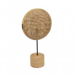 KAMIRA LAMP TABLE RATTAN PLYWOOD NATURAL 31x12xH59