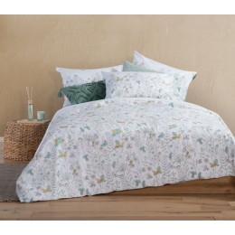 NEF-NEF SMART LINE QUEEN SIZE FITEED SHEETS SET 240Χ270-160X200+35cm SPRING MOOD MINT 035227