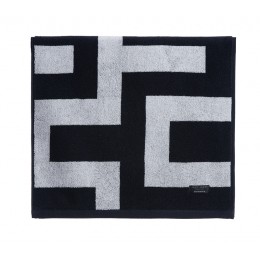 NEF-NEF ELEMENTS FACE TOWEL 50x90cm THIREON GREY/BLACK 036535