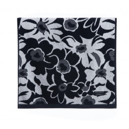 NEF-NEF ELEMENTS BATH TOWEL 70Χ140cm BLOSSEN GREY/BLACK 036538