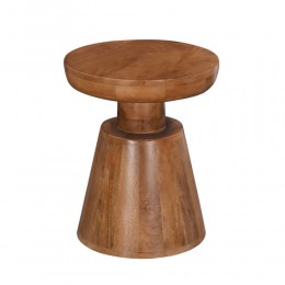 ROOK SIDE TABLE SOLID WOOD MANGO NATURAL 38x38xH46cm IN