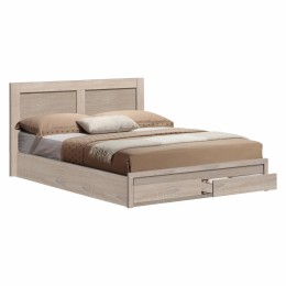 Bed Capri HM399.02 with 2 Drawers Sonama 160x200cm