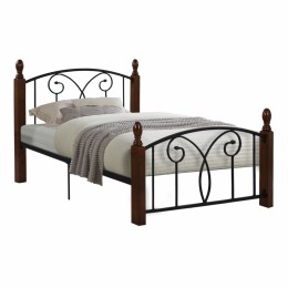 BED HM600 METAL WOOD FOR MATTRESS 110X190 cm.