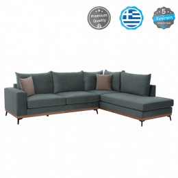 MESINA corner sofa, mint, high leg, 2pcs, right corner