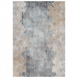 JOSIANE, two-tone cellular carpet, HM7675.16 160X230cm, fringes