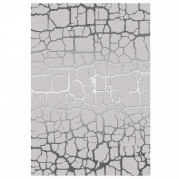 HM7676.19 80X150cm, JOSIANE, grey-silver area rug modern
