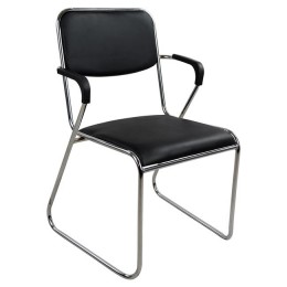 Conference chair with arms HM1020.01 Black 48x52x81 cm