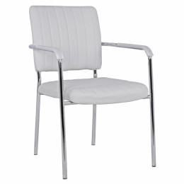 Conference chair with arms HM1070.02 White 56,5x59x85 cm