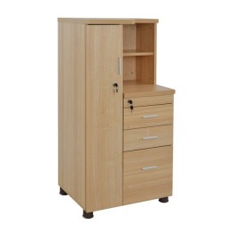 Professional office cabinet-wardrobe oak color HM2052.01L 60x46x120