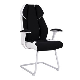 Conferenece office chair HM1102.02 in black and white color 66,5x63x108cm