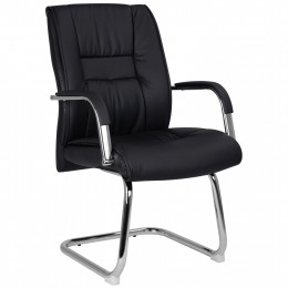 Conference chair HM1107.01 Black color 58x72x98cm