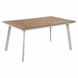 Aluminum Table with Polywood HM5132.11 White 160x92x72