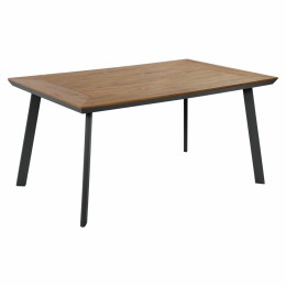 Aluminum table with Polywood HM5132.12 Grey 160x92x72