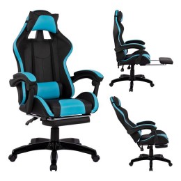 Office Chair HM1132.08 Light Blue colour 68x66-100x122 cm