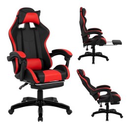 Office chair Gaming HM1132.04 Red color 68x66-100x122 cm