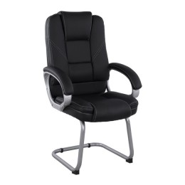 Visitor's chair with Black PU HM1144.01 63x67x112 cm