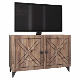 TV Furniture in Walnut HM8897.01 100x35x53.5 cm.