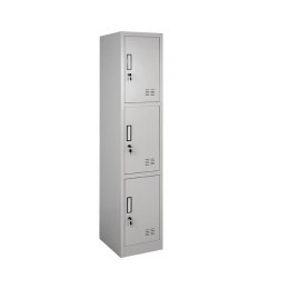 Metallic cabinet Single with 3 cabinets & locker HM5635 38x45x185 cm