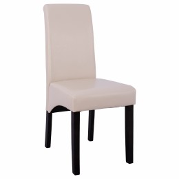 Chair Roxie HM8328.02 with beige PU 47x60x99 cm